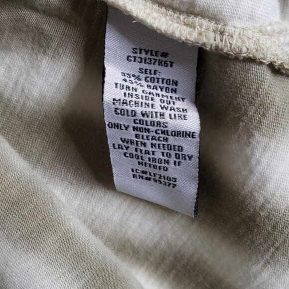 NWT Sanctuary green tie dye scoop neck pocket short sleeve t shirt size large - Picture 8 of 9